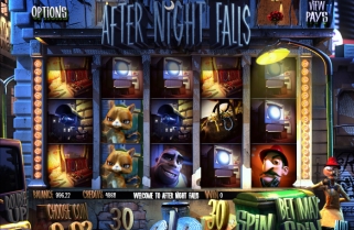 A la tombée de la nuit