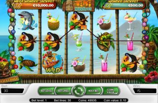 Jeu slot machine Les merveilles de Tiki