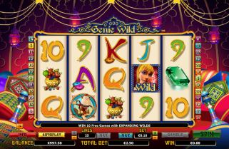 Slot machine Genie Wild