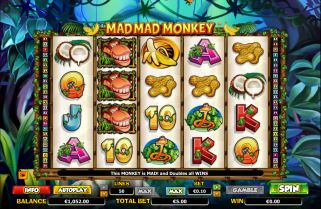 Slot machine Mad Monkey